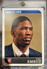 Joel Embiid 2014 Draft Night Rookie Card.