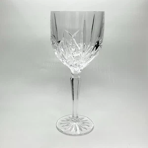 Marquis by WATERFORD Crystal Brookside Pattern Water / Wine Goblet 8 1/2" Clear - Picture 1 of 5
