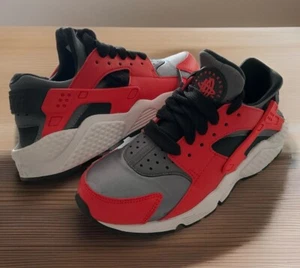 Nike Air Huarache Shoes Run Grey Running Shoes Sneakers Women Sz 7 634835-002 - Picture 1 of 9