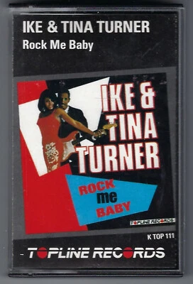 CASSETTE - IKE & TINA TURNER - Rock Me Baby - Like New Cassette TAPE - Image 1 of 2