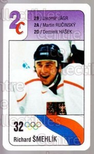 1998-99 Czech Bonaparte National Team #2C Richard Smehlik