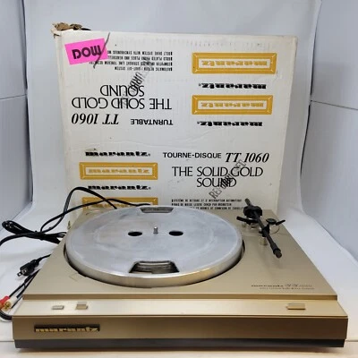 Tocadiscos Marantz TT1060 transmisión por correa como está g2 Foto 1 de 3