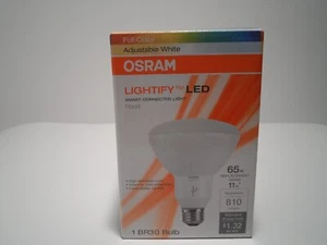 "NEW"/"SEALED" SYLVANIA FULL COLOR ADJUSTABLE WHITE FLOOD LED BR30 810 LUMENS - Picture 1 of 5