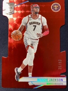 2023-24 Donruss Elite #189 Aspirations Reggie Jackson #35 of 93, Nuggets - Picture 1 of 1