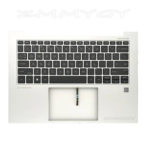 New For HP Elitebook 840 G9 G10 Palmrest Backlit Keyboard N45442-001 N09058-001 - Afbeelding 1 van 9