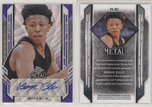 2021-22 Leaf Metal Portrait Auto Purple Wave /25 Boogie Ellis #PA-BE1 Auto