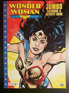 DC COMICS WONDER WOMAN JUMBO FARBE & AKTIVITÄTSBUCH NEU MÄDCHEN POWER! - Bild 1 von 2