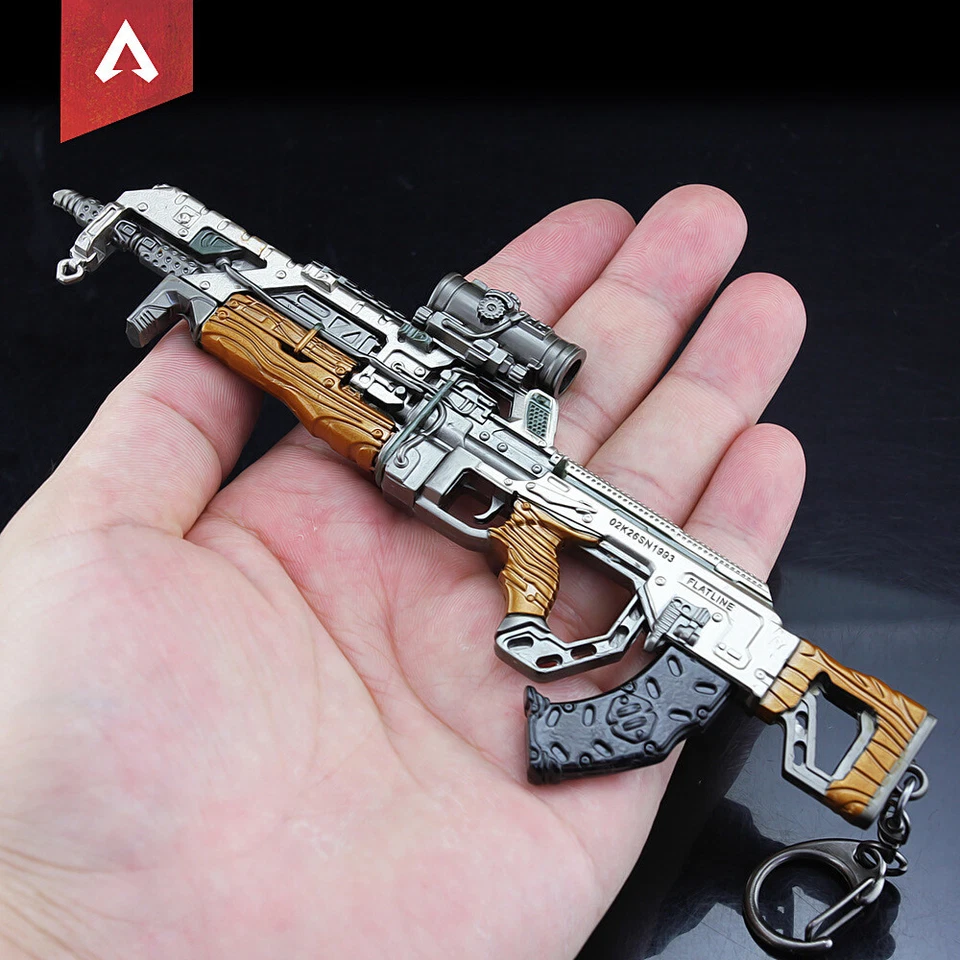 1 5 1/5 Toy Pubg Dp28 Machine Gun Weapon Metal Keychain Russian Army