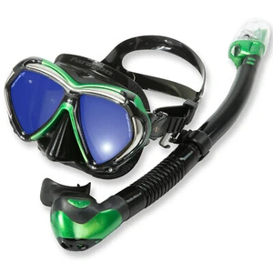 Tusa Paragon Hyperdry Sparset - mit Trockenschnorchel, schwarz grün - Bild 1 von 4