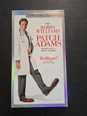 Patch Adams Robin Williams VHS tape Ships Free Same Day With Tracking - Image 1 of 3