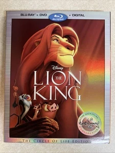 NEW Disney The Lion King-Signature Collection Blu-ray + DVD + Digital Slipcover - Picture 1 of 6