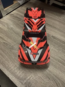 ๐บ๐ธ jlb racing cheetah Body Shell Cover Orange Stock 1/10 1/8 Decaled EA1025 US - Picture 1 of 17
