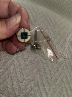 Gemelos vintage de topacio Hickok Foto 1 de 2