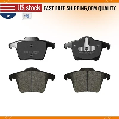 Rear Ceramic Brake Pads for 2003 2004 2005 2006 -2012 2013 2014 Volvo XC90 - Image 1 of 4