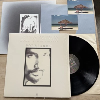 CAT STEVENS Foreigner Original 1973 In Shrink Complete W/Card Sleeves Excellent - Image 1 of 4