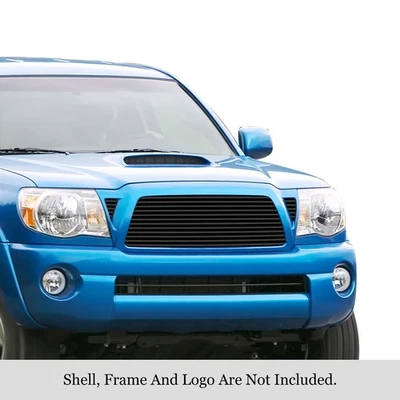 APS Stainless Billet Grille Black for 05-10 Toyota Tacoma GR20HED60J - Image 1 of 3