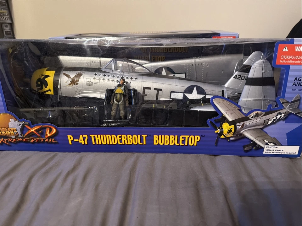 ULITMATE SOLDIER 1:18 SCALE P-47D THUNDERBOLT BUBBLETOP - Image 1 of 4