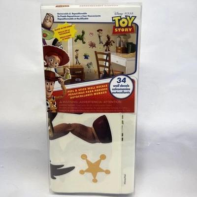 Calcomanías de pared Toy Story pelar y pegar, 34 compañeros de habitación RMK1428SCS Foto 1 de 2