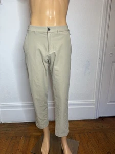 Lululemon Commission Pant Classic Fit 27” L Men's Size 30 Wrapstreme Beige - Picture 1 of 11