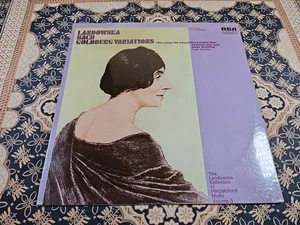 Sealed LANDOWSKA BACH GOLDBERG VARIATIONS LP (c) 1972 MONO VIC 1650 Harpsichord - Picture 1 of 9