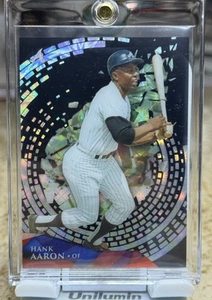 Hank Aaron 1/1 Black Galactic 2014 Topps Hi Tek - Imagen 1 de 1