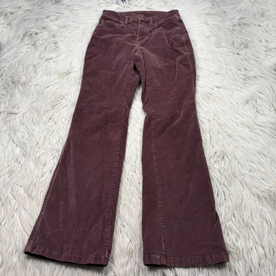 L.L. Bean Women's 4 Brown Everyday Corduroy Pants High-Rise Cabincore - Image 1 of 4