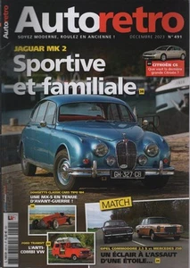 AUTO RETRO 491 JAGUAR MK2 3.4 CITROEN C6 PEUGEOT 306 S16 MERCEDES 250 W115 1975 - Imagen 1 de 2