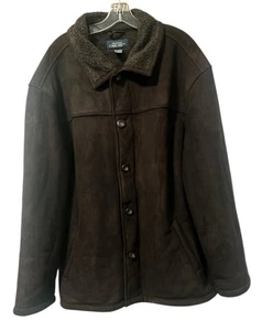 Abrigo Cherokee Sherpa Forrado Gamuza Hombre Talla XL (1116) - Imagen 1 de 5