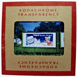 Kodachrome Red Border Slide | *1949* NORTHERN TOILET TISSUE Plakat Schild Werbung - Bild 1 von 3