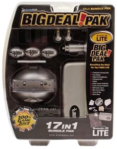 Nintendo DS Lite Big Deal Pak 17 in 1, Essential Accessories for Nintendo, NEW - Picture 1 of 3
