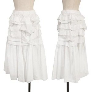COMME des GARCONS Tiered Cotton Skirt Size M(K-152964) - Picture 1 of 12
