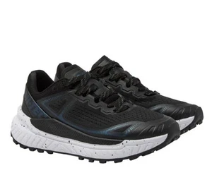 Zapatillas deportivas Hi Tec para mujer talla 10 con cordones, negras - Imagen 1 de 5