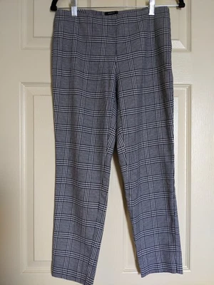 Worthington Petite 2P Modern Fit Houndstooth Plaid Stretch Dress Pants - Image 1 of 4