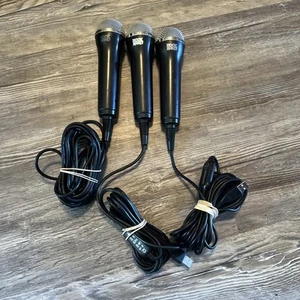 Logitech Rock Band [E-UR20] USB Wired Microphone for Wii PS2 PS3 Xbox 360 Lot 3 - Picture 1 of 8