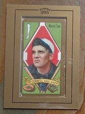 original Ambrose McConnell baseball card Hassan back in Topps 205 case XF