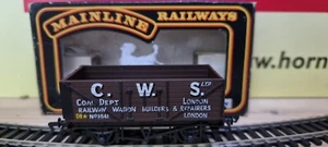 🟢🔴🟢🔴🟢🔴🟢🔴OO Gauge Mainline 37-129 7 Plank Wagon CWS Boxed🟢🔴🟢🔴🟢🔴🟢 - Picture 1 of 10