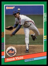 1991 Donruss #529 Frank Viola New York Mets