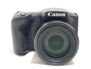 Canon PowerShot SX400IS black with charger and battery - Picture 1 of 5