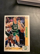 #344 Larry Bird Boston Celtics￼￼￼￼￼,,￼1991-92 Upper Deck  Cb24