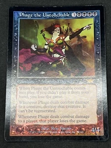 Magic the Gathering MTG Phage the Untouchable Black Legions Rare Foil - Picture 1 of 2