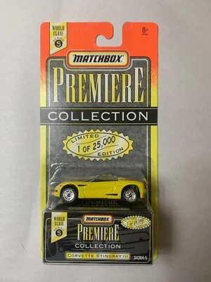1995 MATCHBOX PREMIERE COLLECTION CORVETTE STINGRAY SELECT CLASS SERIES 5 CAR - Image 1 of 2
