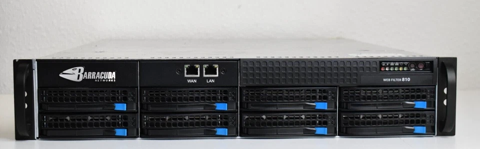 Barracuda WEB FILTER 810 2x AMD Opteron 6386 SE 2.8GHz 64GB 4x 1TB HDD 2x PSU - Image 1 of 3