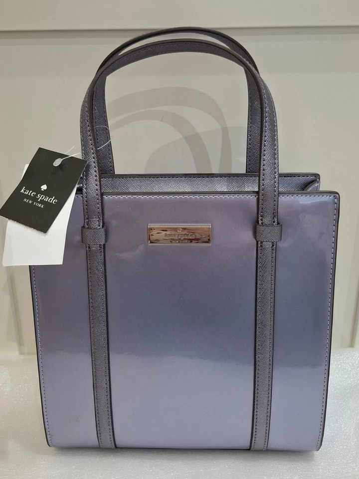 Kate Spade Small Patent Lilac Tote Bag New with Tags!! - Image 1 of 4