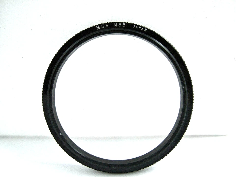 ANILLO FILTRO CÁMARA METAL STEP-UP 55-58MM Foto 1 de 1