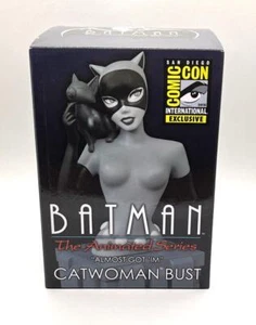 Batman Animated Series Catwoman Bust Almost Got Im Black White SDCC 2015 1100 pc - Picture 1 of 6