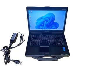 🚀PANASONIC ToughBook CF-53 8GB 256GB Intel Core i5 Win 11 Charger Works Great🎯 - Picture 1 of 8