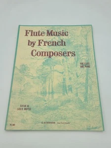 Flötenmusik französischer Komponisten für Flöte und Klavier Louis Moyse G. Shirmer - Bild 1 von 5