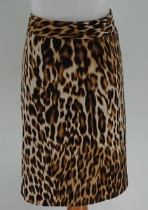 Falda Worthington Talla 16 Estampado Animal - Imagen 1 de 4