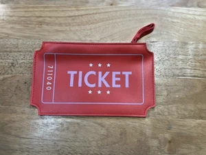 Ipsy ticket orange make up bag - Picture 1 of 2