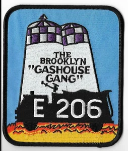 New York Fire Department (FDNY) Engine 206 "Gashouse Gang" Patch V1 - Bild 1 von 2